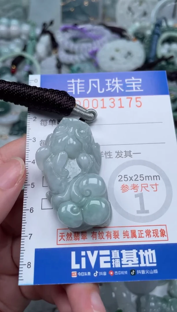 颈饰未镶嵌翡翠13175