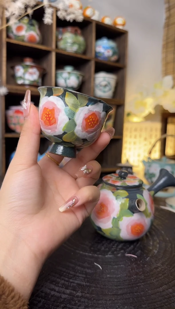 【闪购商品】石一暗夜玫瑰主人杯