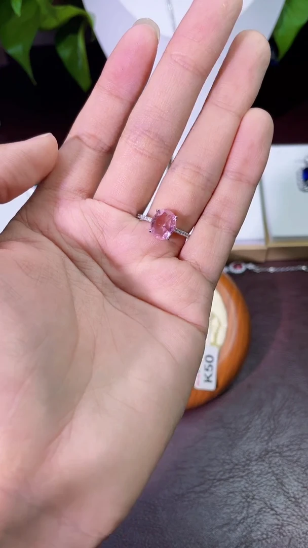 合金合成钻石粉宝戒指