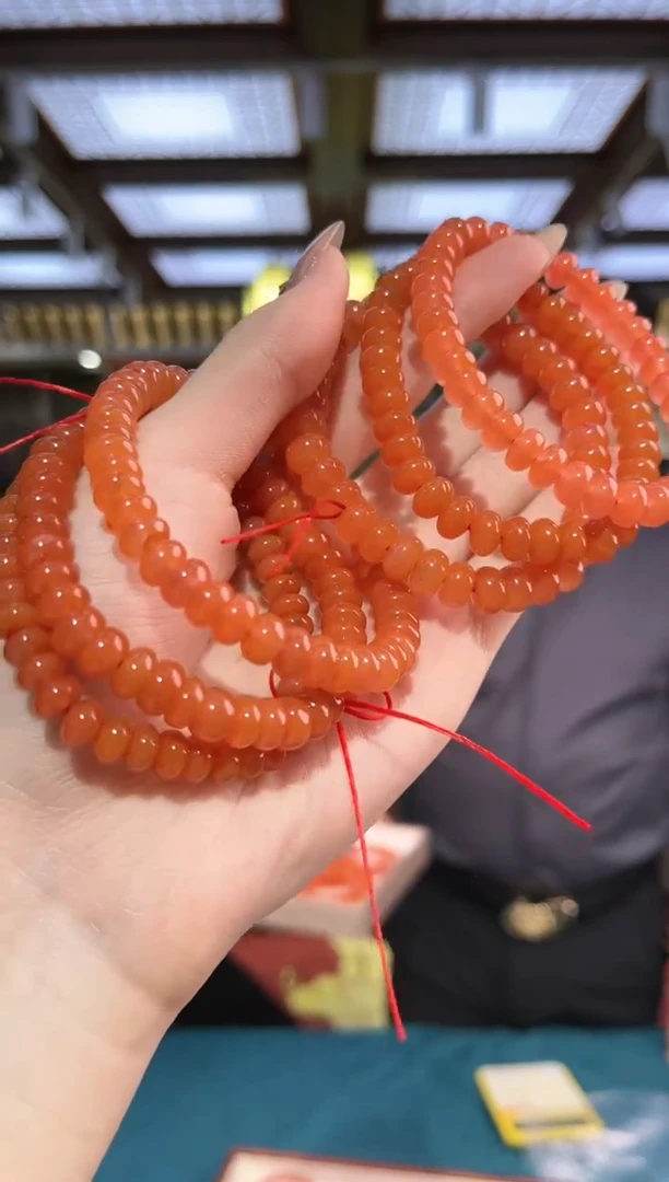 【闪购商品】南红玛瑙手串未镶嵌多样性拍一发一算盘珠c21002
