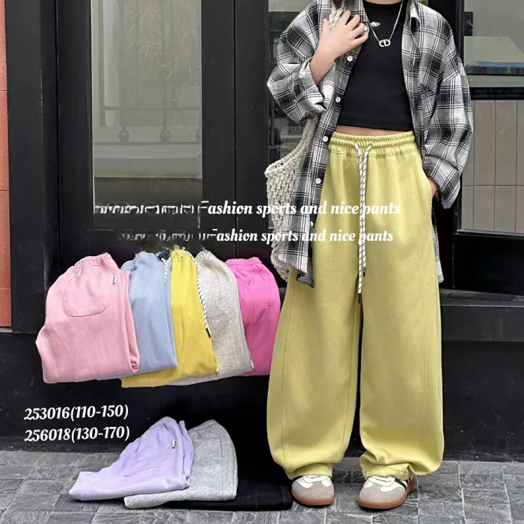 【恩泽妈推荐】春秋百搭宽松显瘦休闲裤253016