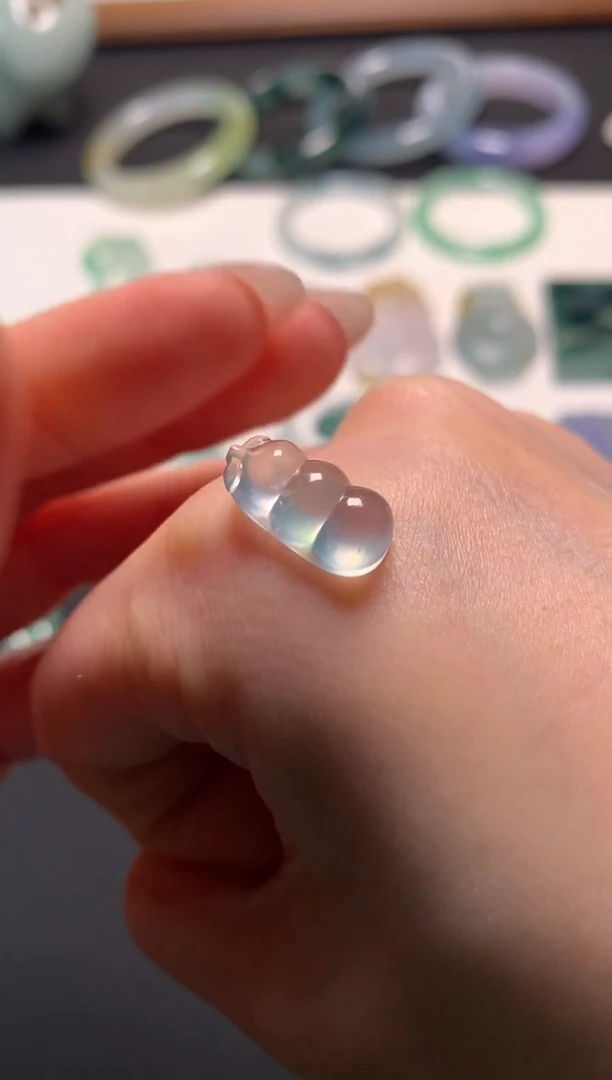 未镶嵌定制翡翠16*8.5*5.8