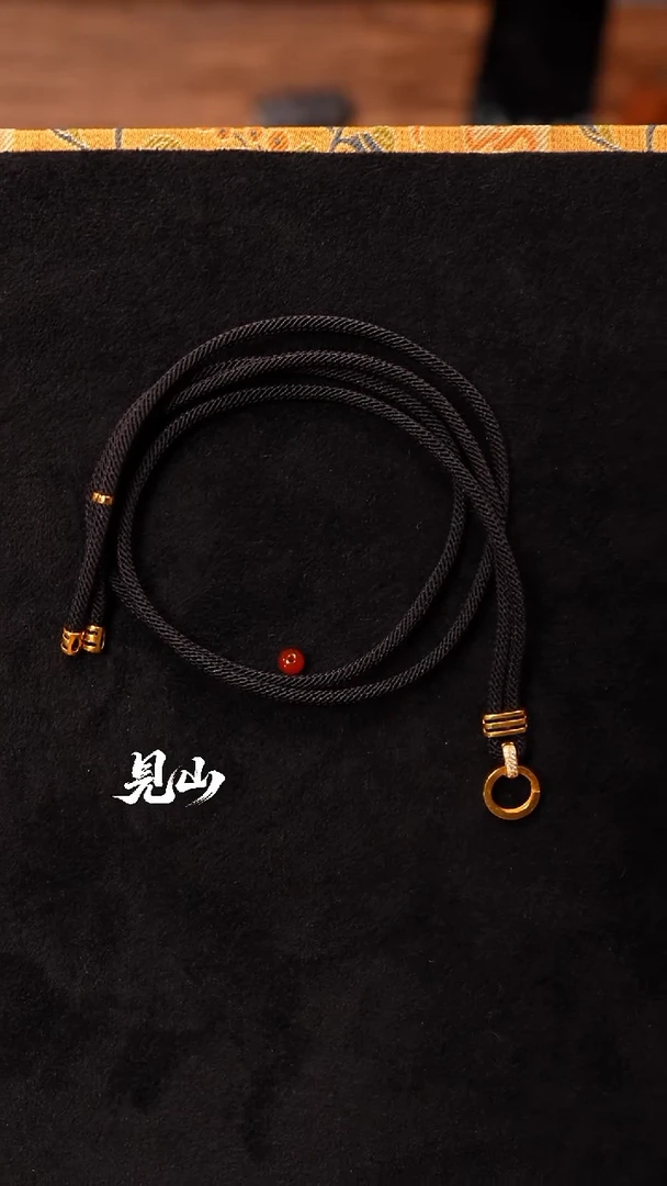 未镶嵌吊坠(赠链)玛瑙/玉髓004号见山·文玩珠宝