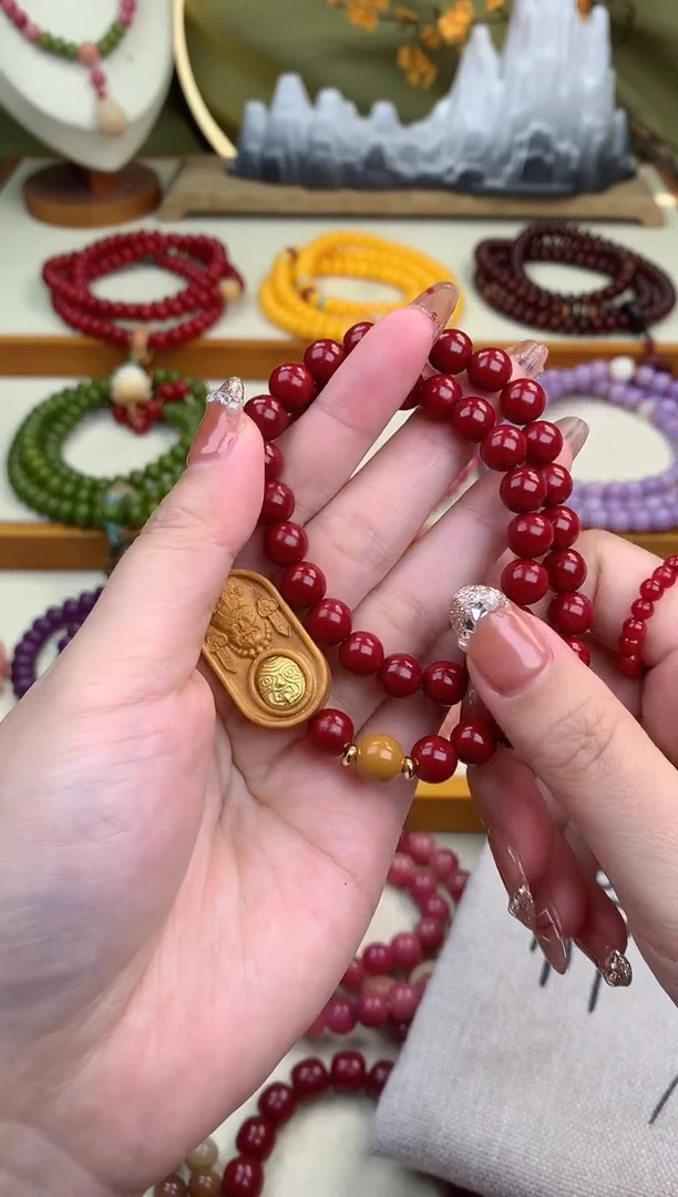 【闪购商品】白玉菩提手串砂砂牌