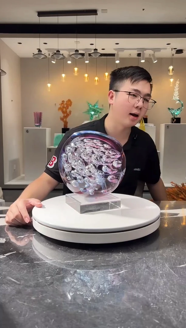 摆件巴比特美学-繁花+底座