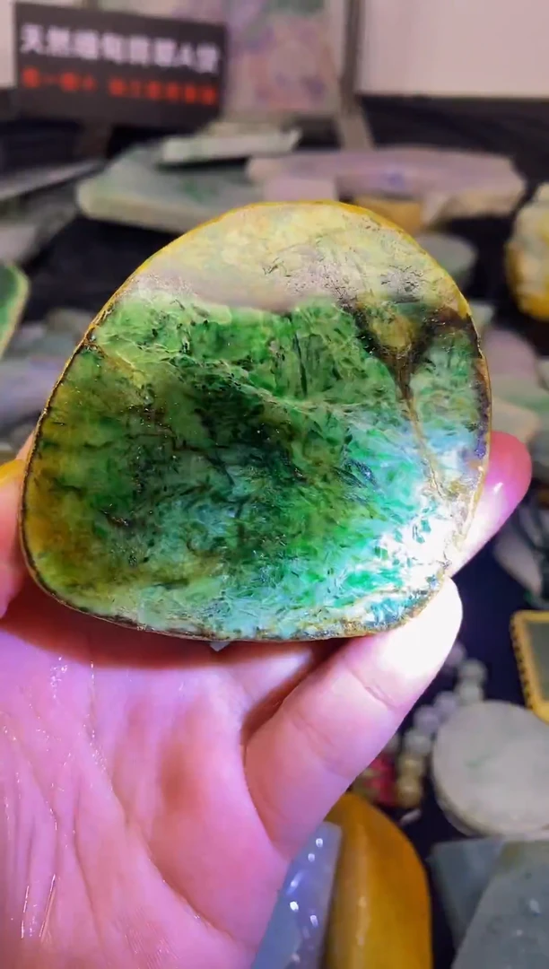 散珠翡翠天然缅甸翡翠A货133