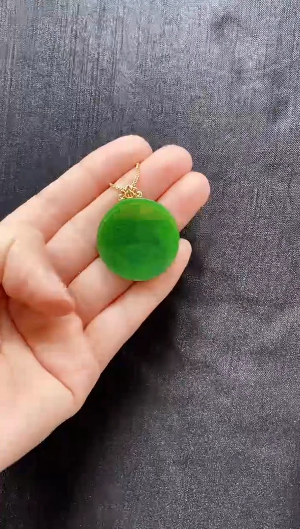 和田玉银S925镶嵌吊坠(赠链)多样性发一