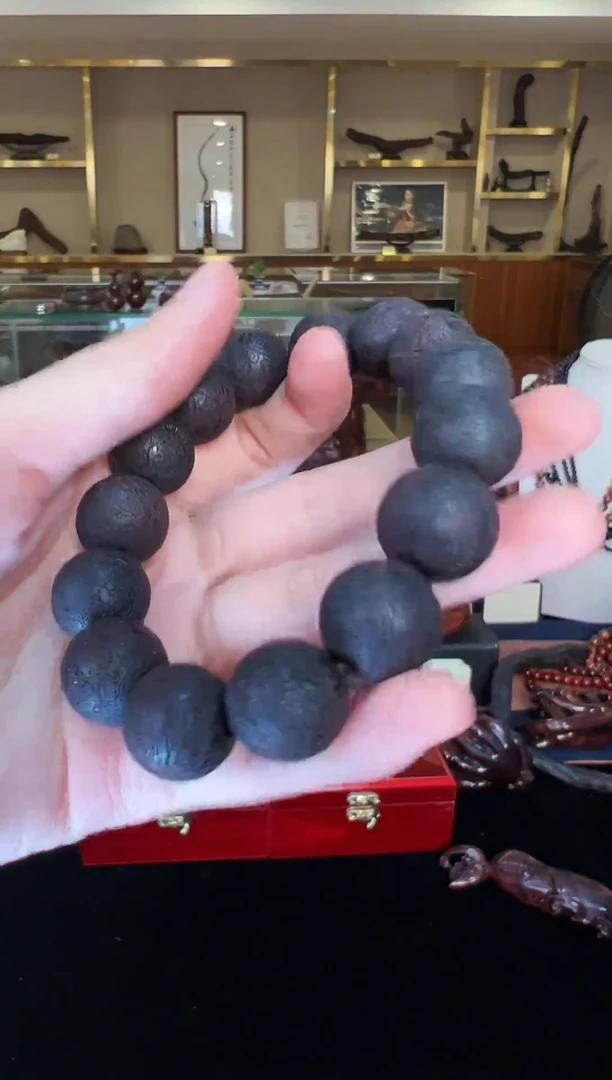 【闪购商品】降真香手串/手链【美比】降真香1.5祥云单圈