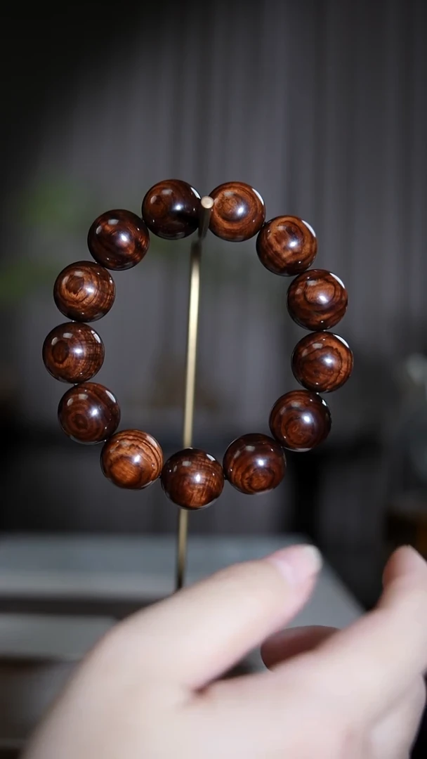 手串/手链黄花梨/降香黄檀无胶无蜡海南黄花梨沉水老料1.8