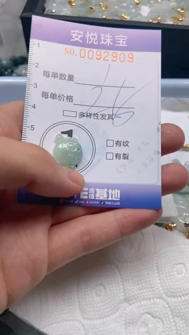 【闪购商品】翡翠颈饰未镶嵌闪购0092909