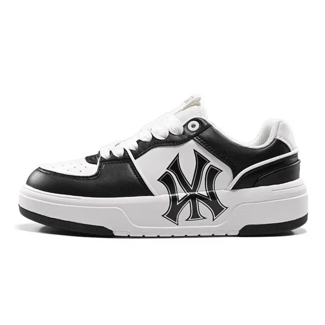 【万达专属】男女情侣时尚亮面拼接板鞋增高休闲风透气休闲男女鞋