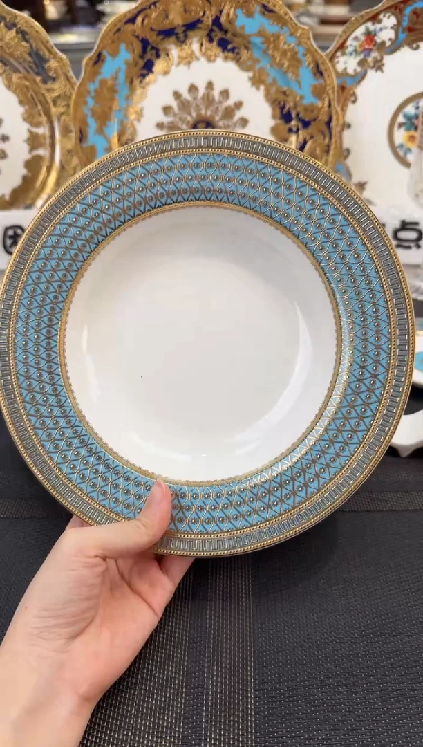 瓷片8.5英寸草帽盘福利价正品