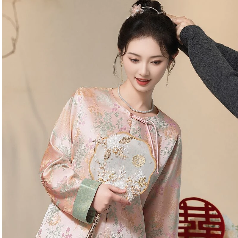 竹黛 时尚百搭气质女士中式日常中国风上衣