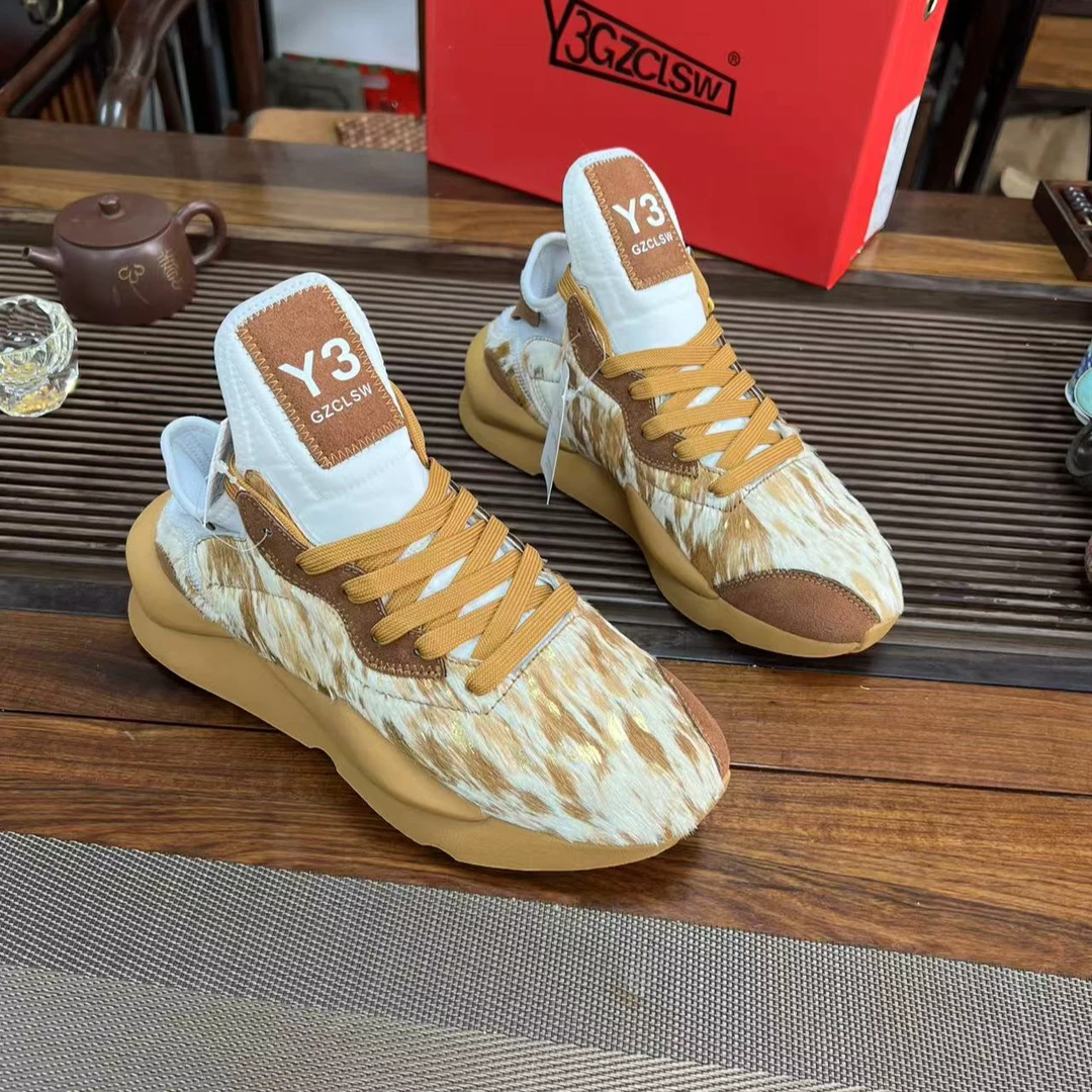 Y3GZCLSW官方正品新款棕色老爹鞋韩式四季潮款厚底休闲鞋时尚款