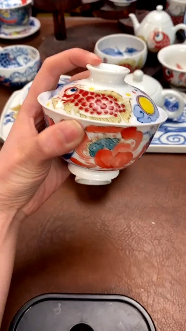 【闪购商品】盖碗景德镇高温陶瓷