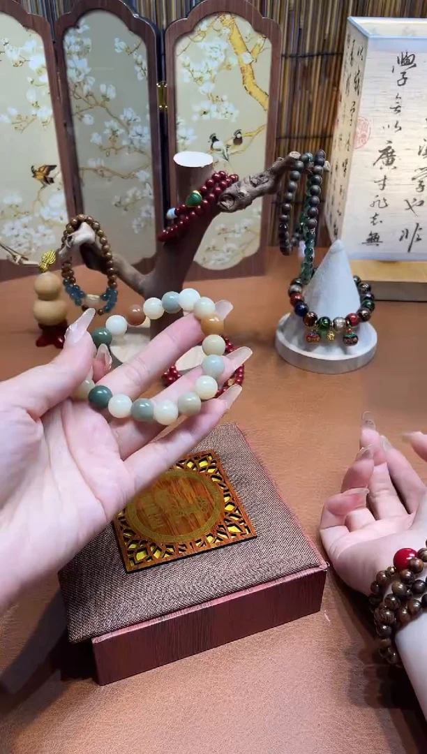 柏木手串/手链沐兮手串珠宝材质配饰（多样性发其一）￥