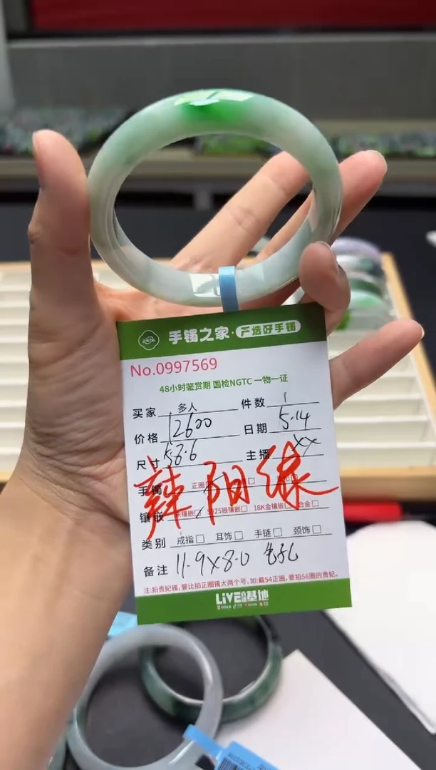 翡翠手镯未镶嵌多人