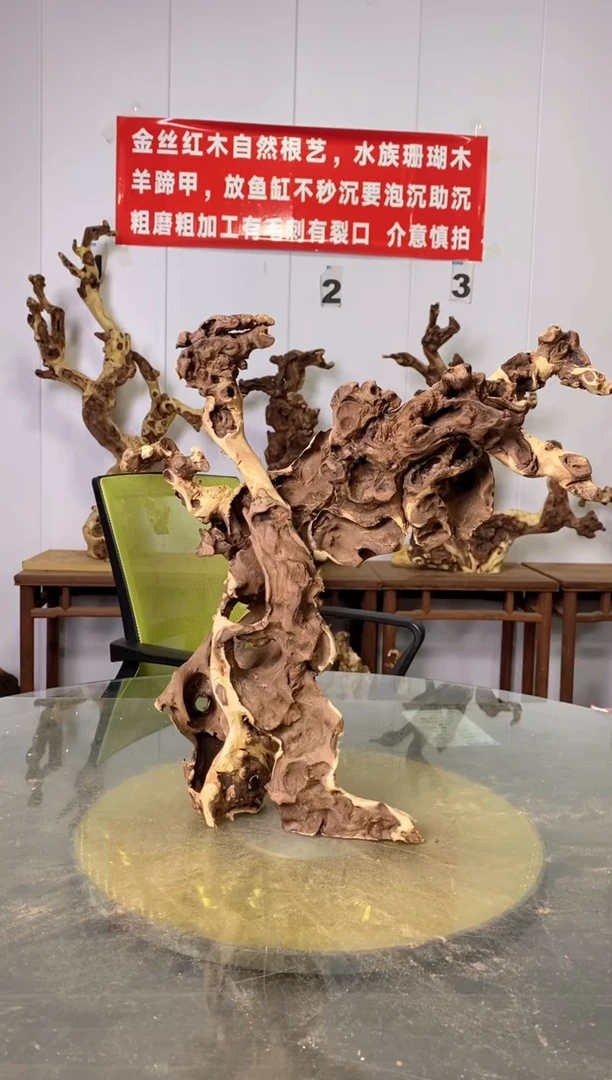 【闪购商品】木金丝红木 羊蹄甲