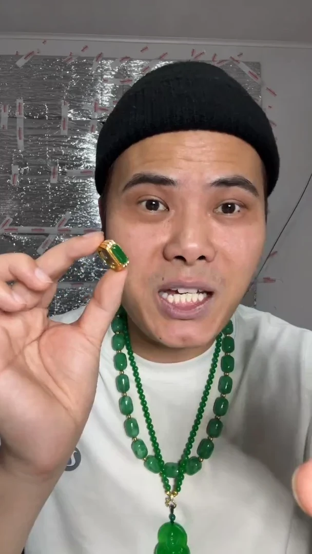 未镶嵌戒指翡翠【小伍甄选福利】细马鞍戒
