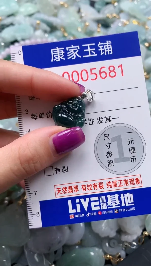 颈饰未镶嵌翡翠5681