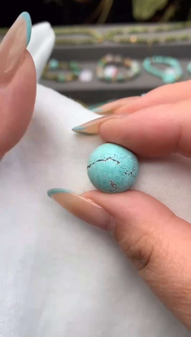 绿松石未镶嵌单珠Q80