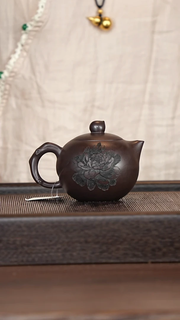 茶壶紫砂宜兴紫砂壶h6203