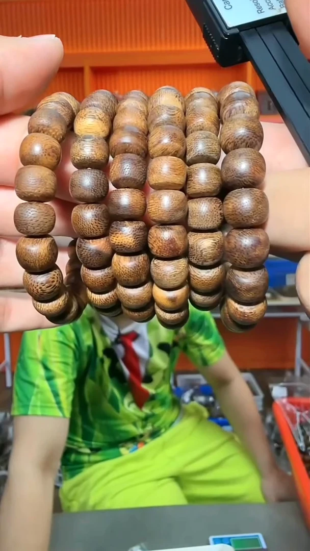 沉香手串144号单圈多样性发一