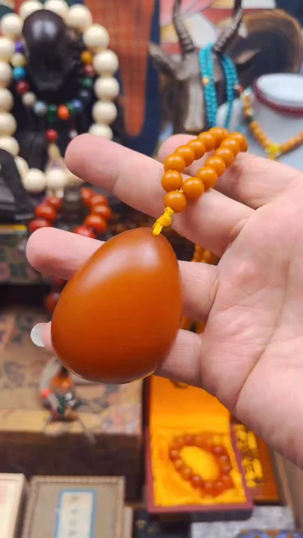 未镶嵌蜜蜡裸石老赵专属精品文玩