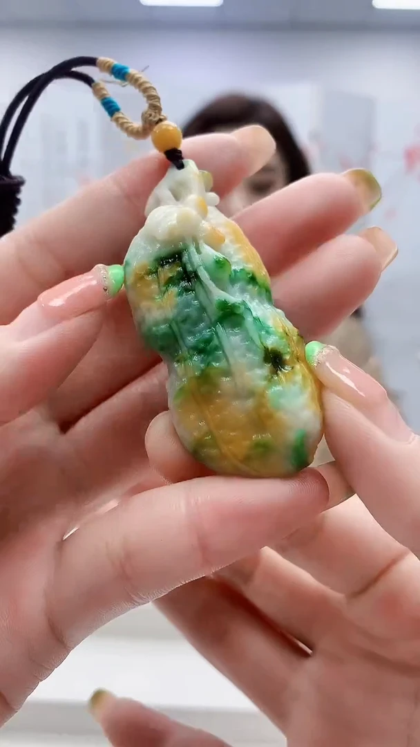 未镶嵌定制翡翠4829ry-毛货挂件89