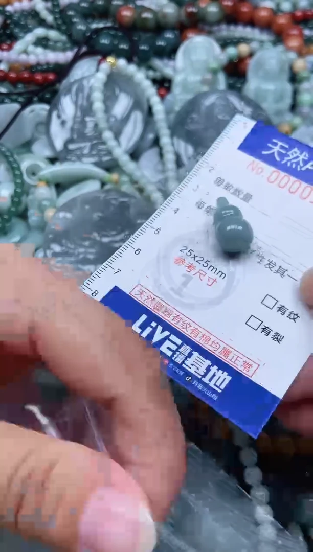 颈饰未镶嵌翡翠v