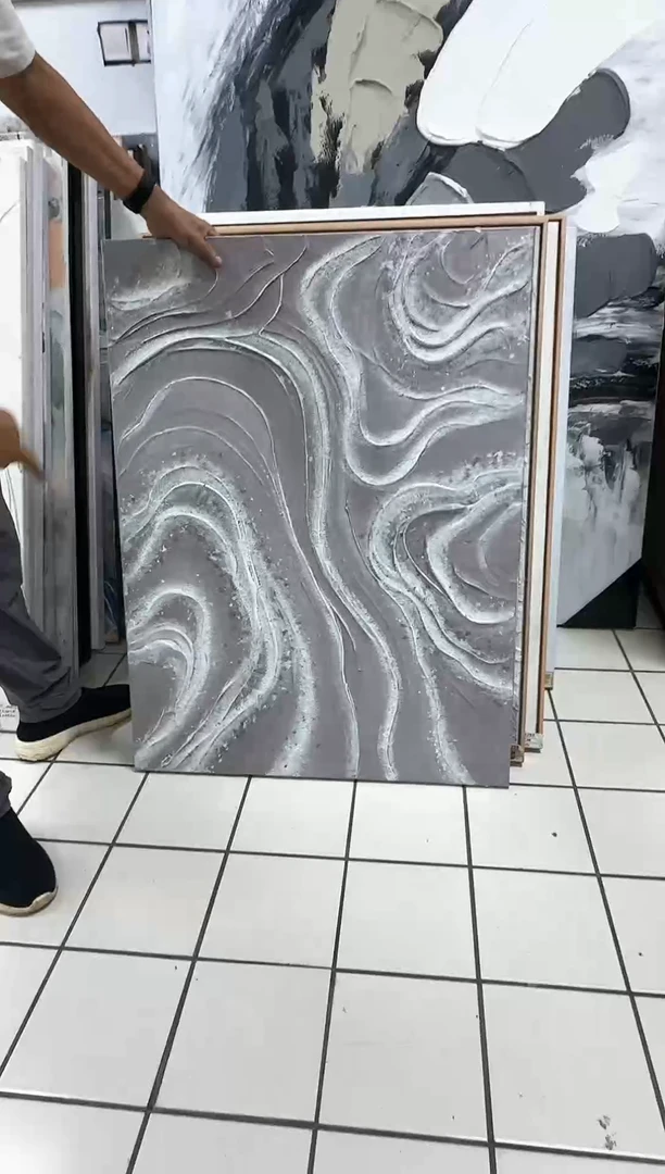 168现代艺术装饰画油画75cm*100cm