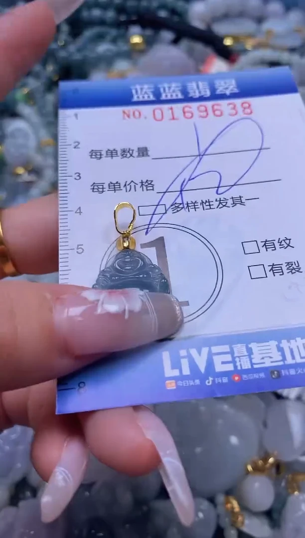 【闪购商品】翡翠颈饰未镶嵌闪购0169638多样性发其一