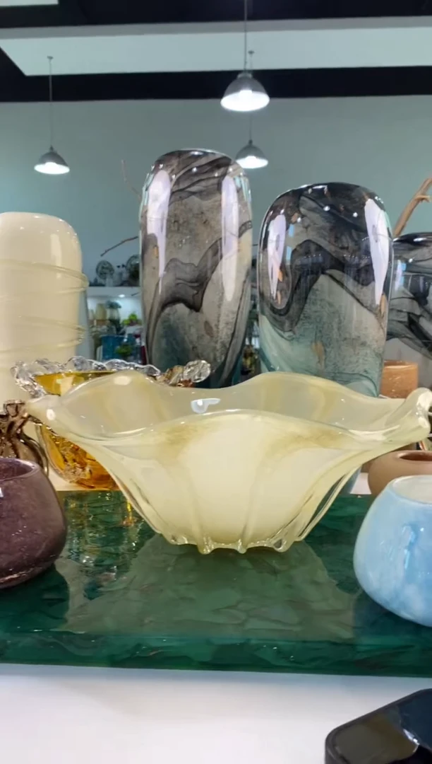 慕忆家手作琉璃花瓶