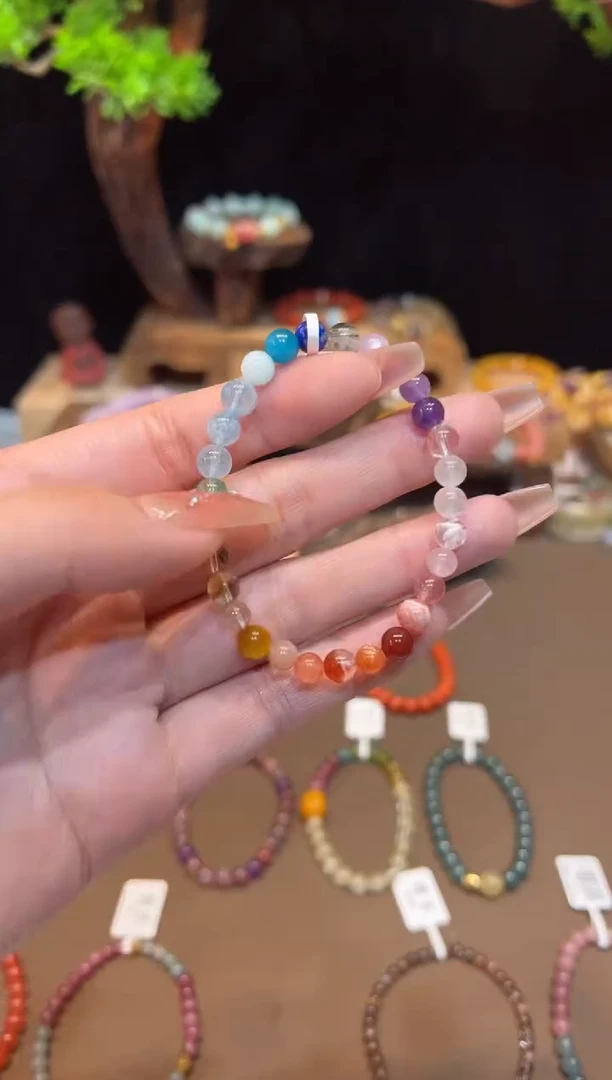 【闪购商品】水晶手链未镶嵌手饰@@F4469