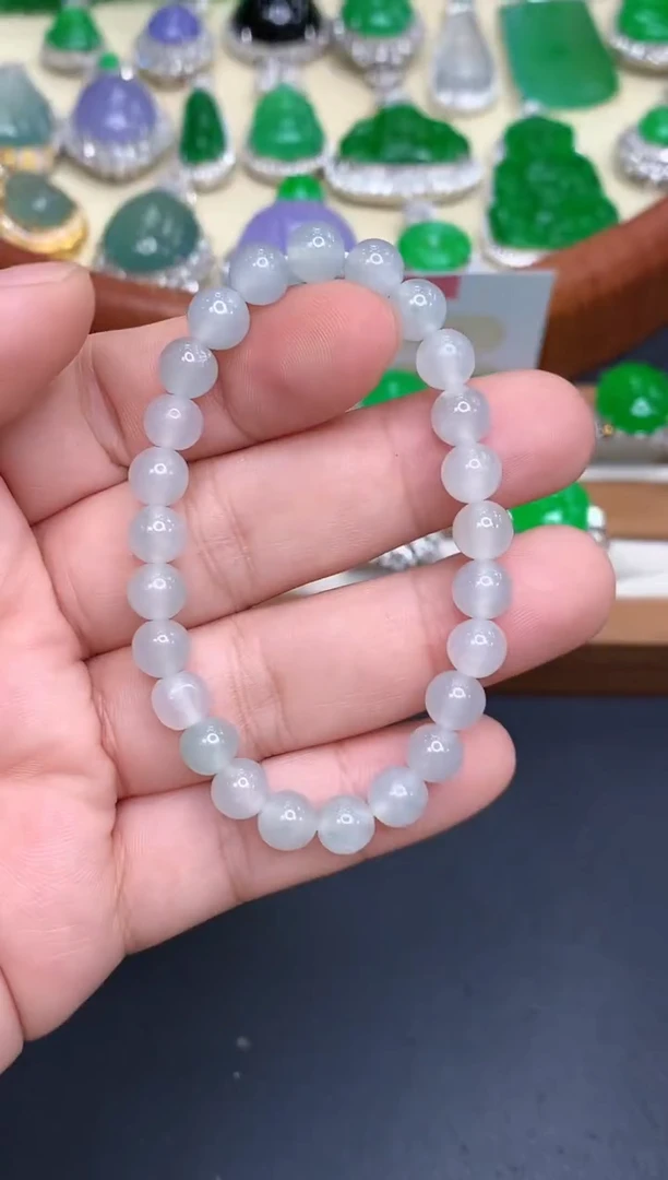 未镶嵌手链翡翠190-中国好珍宝
