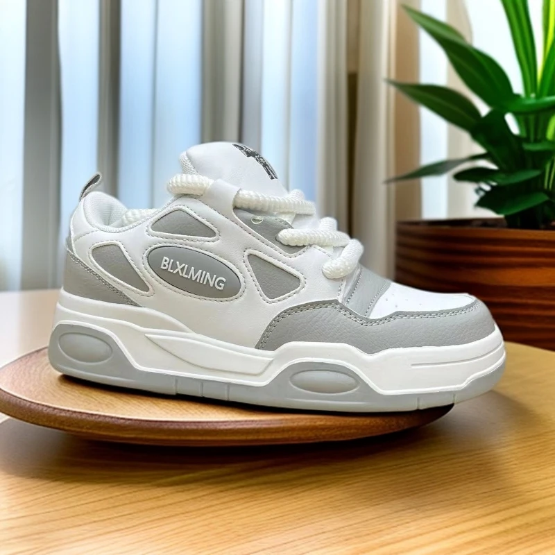 新款休闲面包鞋男女同款板鞋HY8888【小猪2】