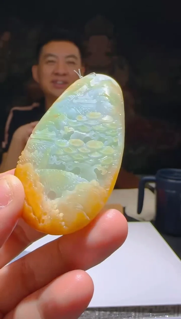 定制翡翠未镶嵌L-@@QJBD511015