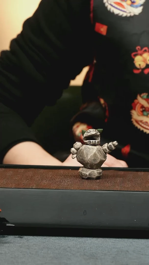 【闪购商品】紫砂茶壶五堂 茶宠-石矶娘娘