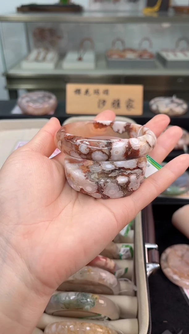 未镶嵌手镯石英质玉60圈口（赠品镯心）6360126