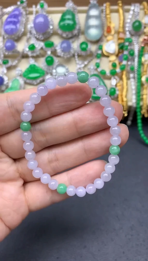 未镶嵌手链翡翠409-中国好珍宝