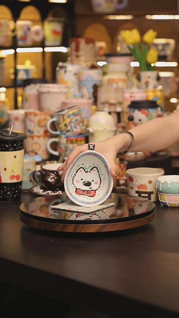 景德镇釉下彩绘设计师款式陶瓷