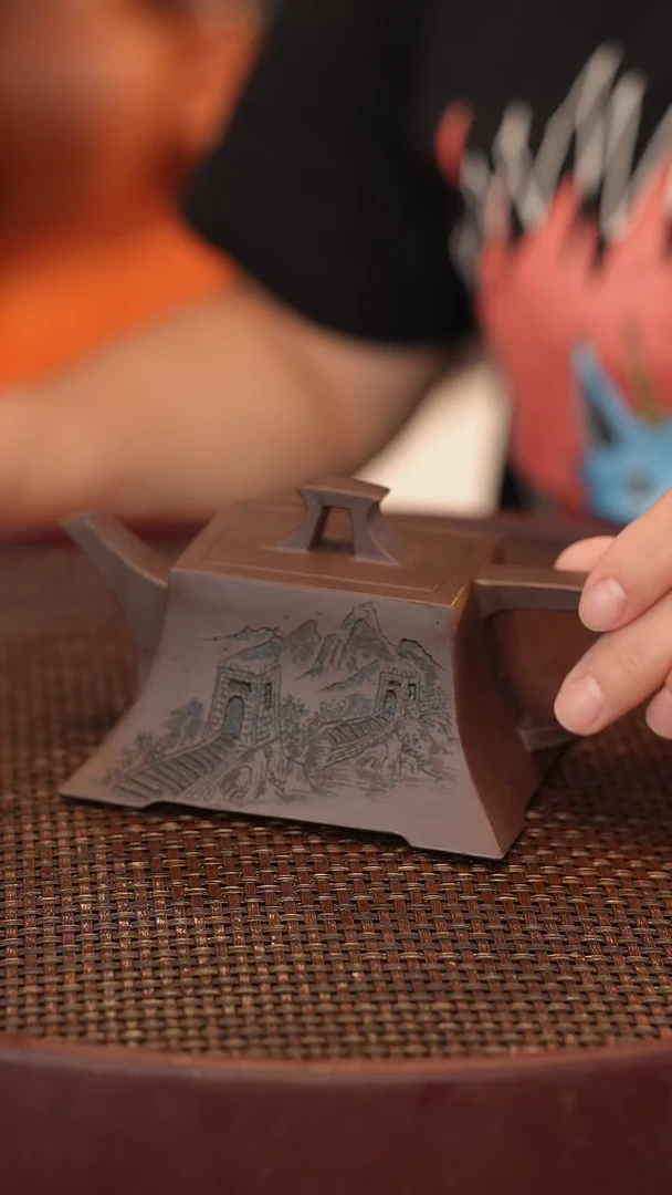 茶壶紫砂原矿手工制作