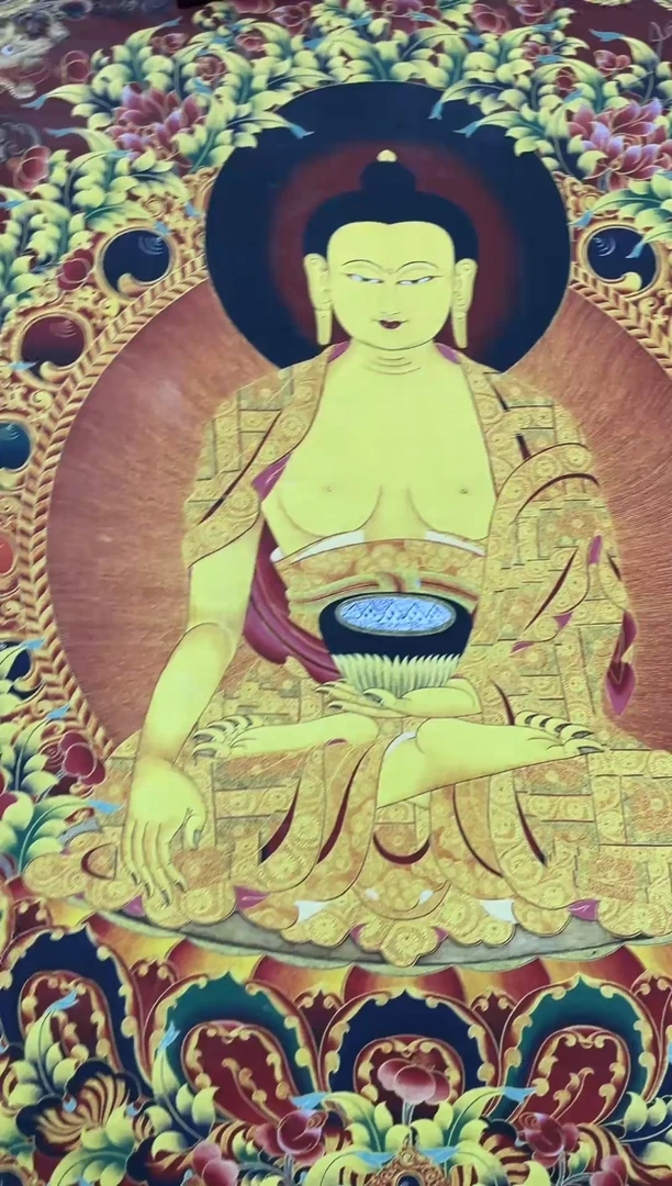 卷轴画老三的唐卡tk16