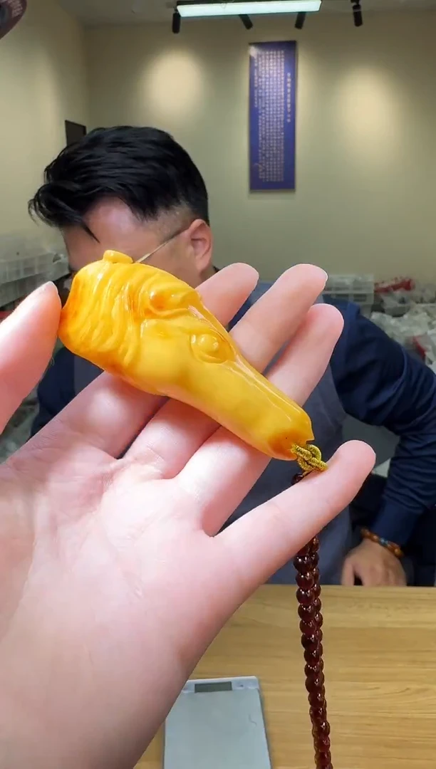 蜜蜡颈饰未镶嵌多样性发一件 522