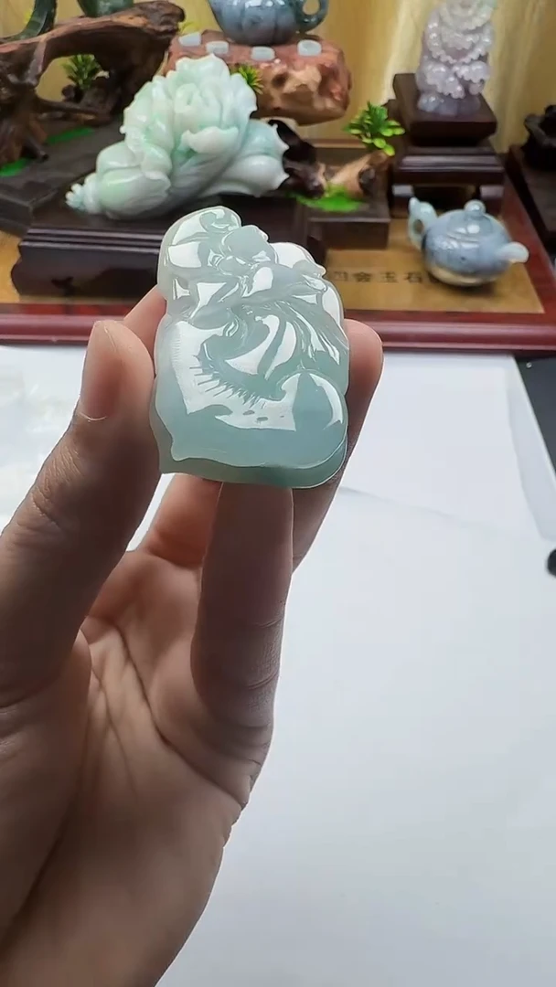 吊坠(不含链)未镶嵌翡翠1