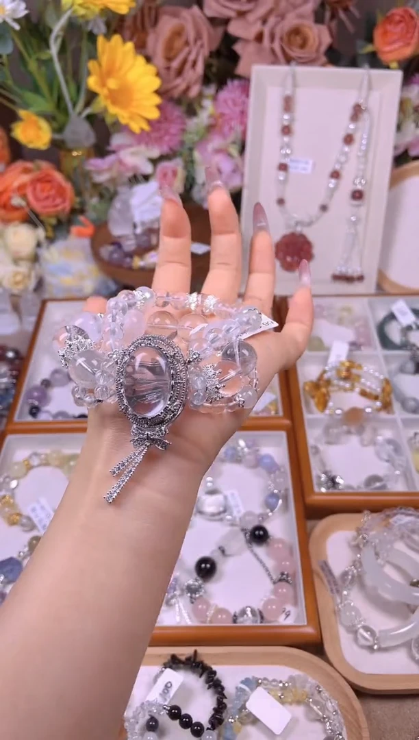 水晶手链未镶嵌214多样性发货