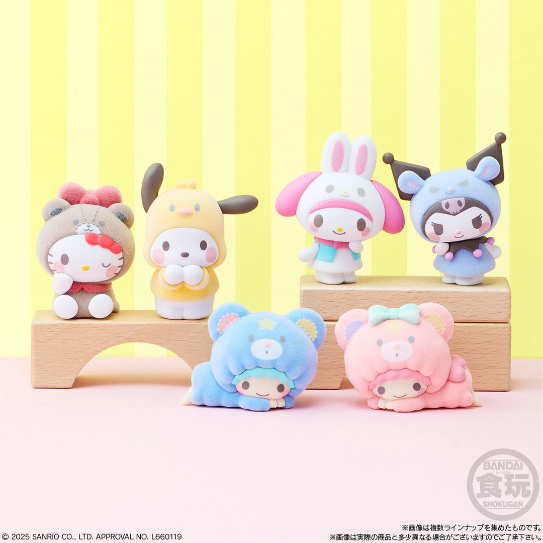 【三丽鸥Sanrio】玩偶装植绒盲盒食玩