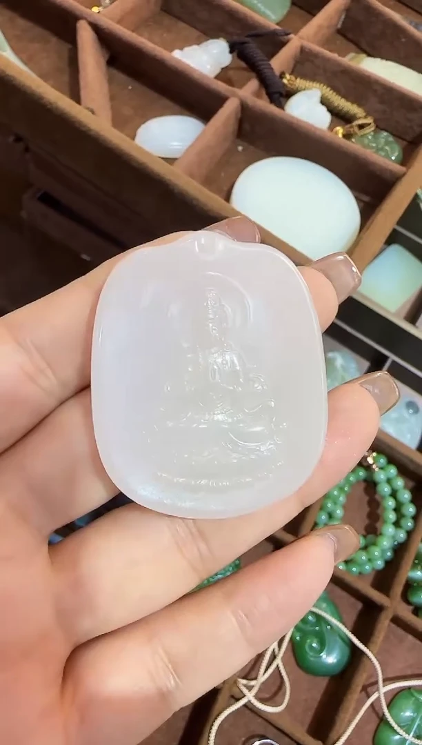 未镶嵌和田玉挂件【宏1004】74