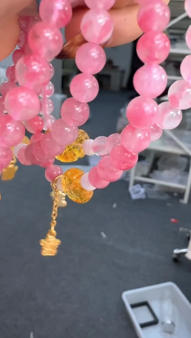 【闪购商品】水晶手链银S925镶嵌A023樱花雨花花设计款