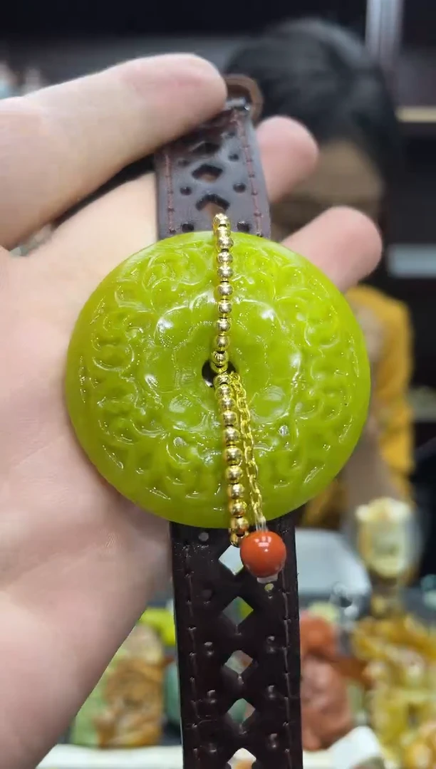未镶嵌岫玉手牌·多样性发*货拍一发一